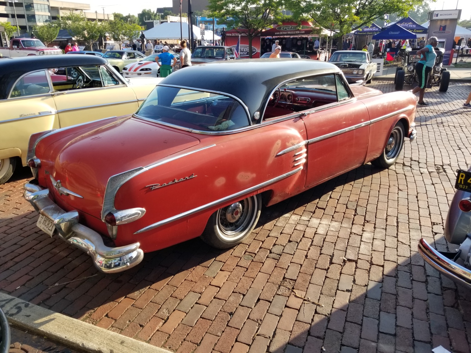 1954 Rally Red Packard Pacific