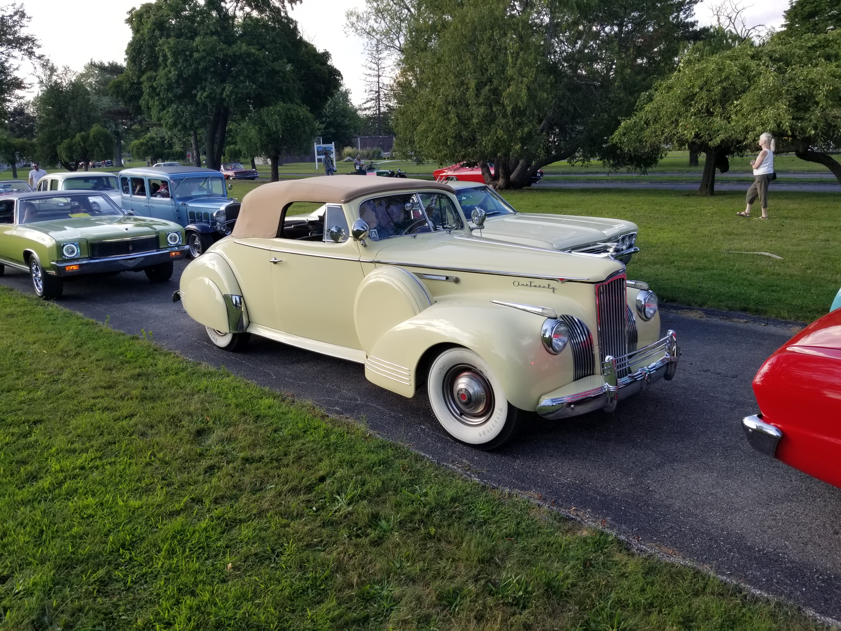 1941 Packard 120 Convertible from the Front