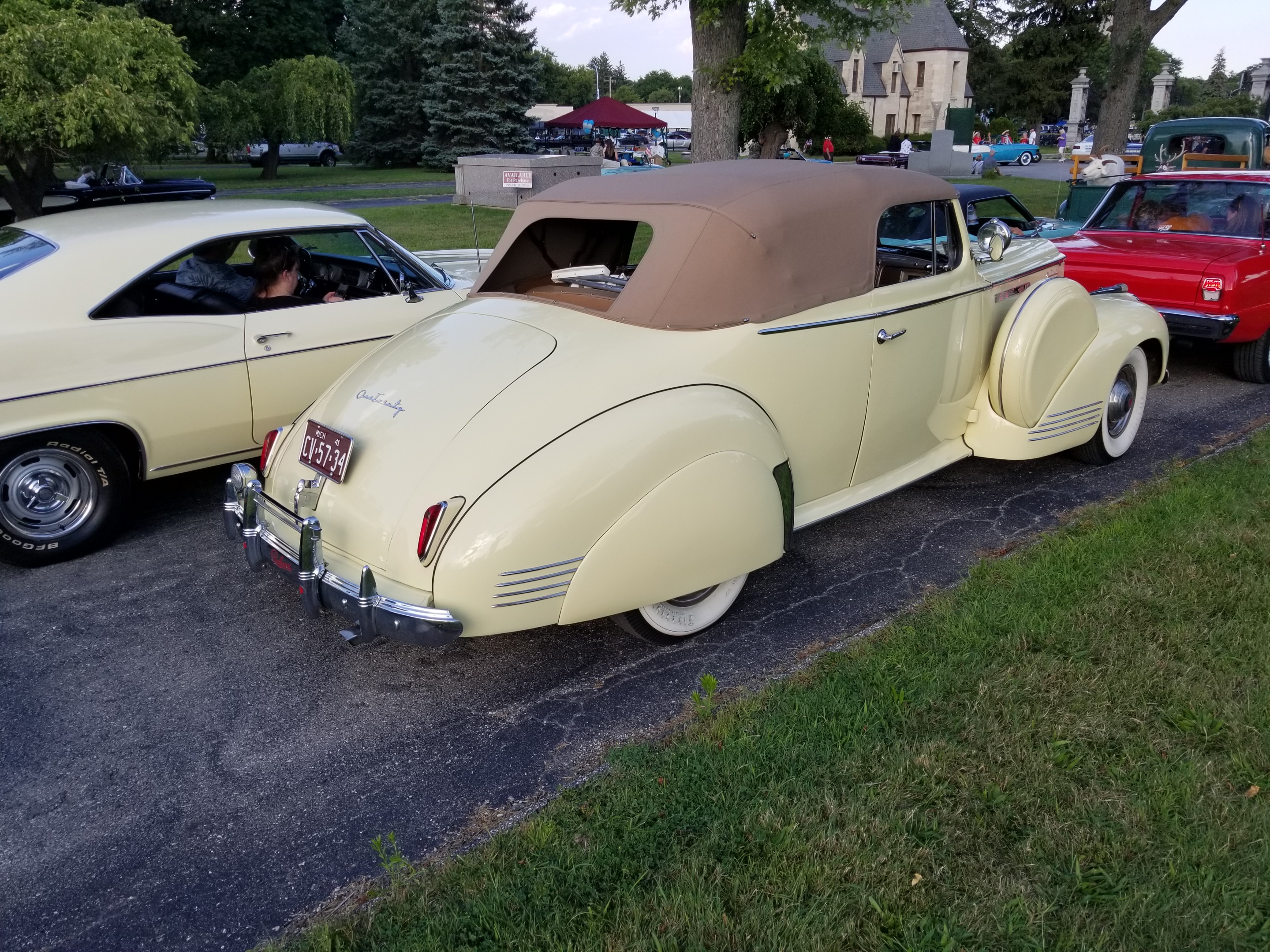 1941 Packard 120 Convertible from the Rear
