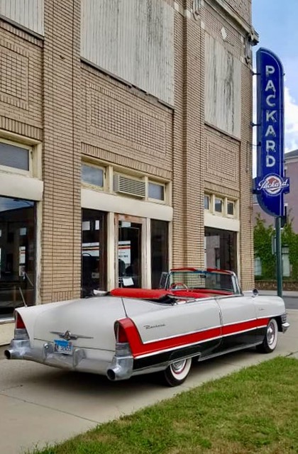 Kevin’s Caribbean outside of America’s Packard Museum in Dayton, Ohio.