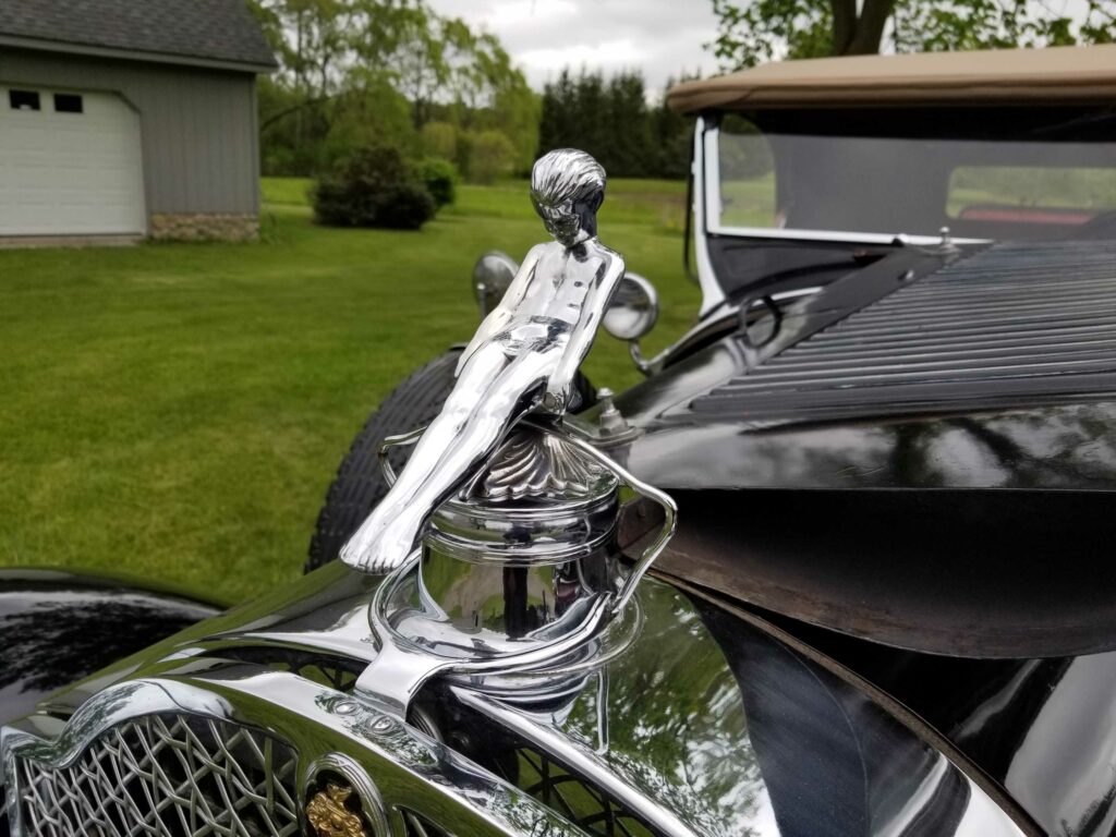 Packard hood ornament from 1920s